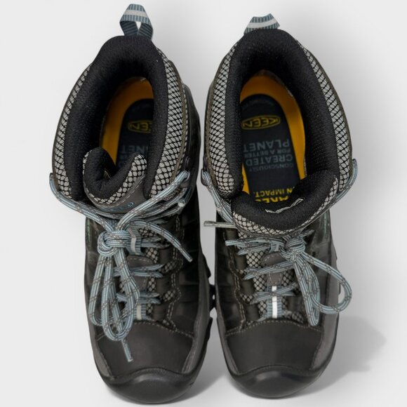 Keen Targhee III Mid WP Women’s Hiking Boot Magnet/Atlantic Blue Size 7 - Picture 8 of 13